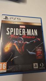 Spider-Man Miles Morales Ultimate Edition PS5, Ophalen of Verzenden, Zo goed als nieuw