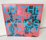 U2 The Complete Lyrics 1979-1988 Vol.1, Nieuw, U2, Artiest, Ophalen of Verzenden