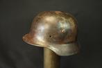 WO2 Duitse helm bodemvondst, Verzamelen, Militaria | Tweede Wereldoorlog, Ophalen of Verzenden, Duitsland, Helm of Baret
