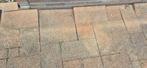 Tuintegels  terracotta kleur, Tuin en Terras, Tegels en Klinkers, Ophalen, Gebruikt, 10 m² of meer, Beton