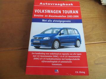 Vraagbaak Volkswagen Touran benzine, VW Touran TDI 2003-2006 beschikbaar voor biedingen
