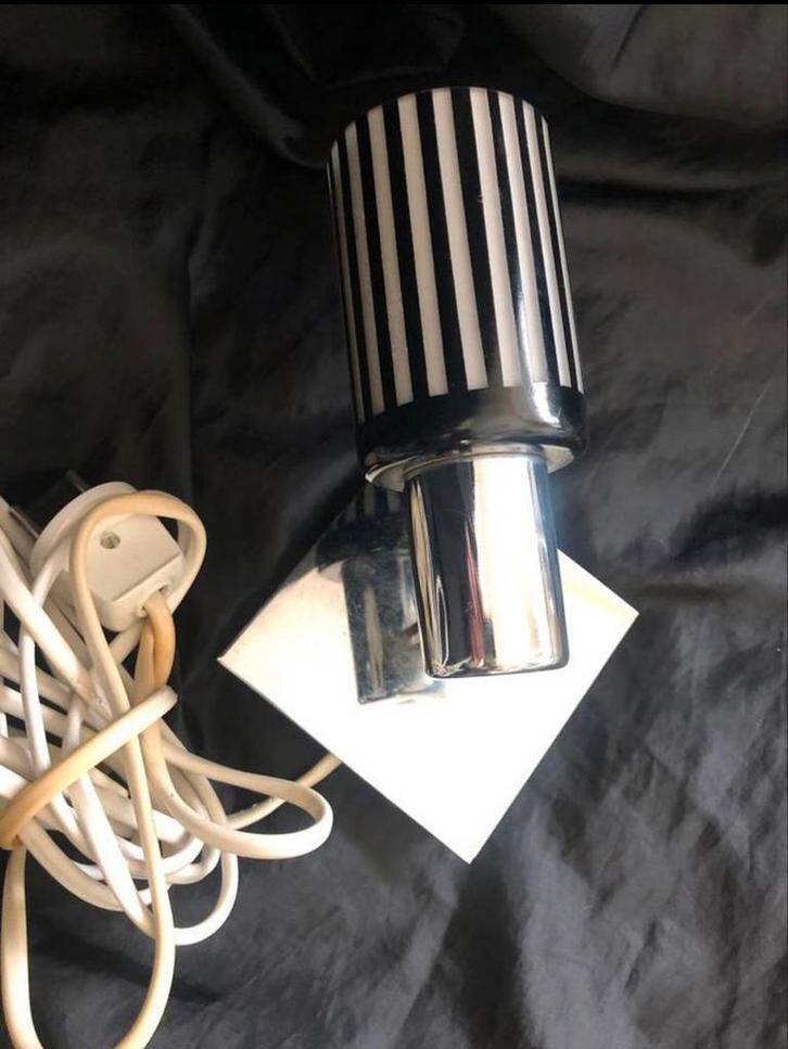 Wand /bed lampje  Massieve “ OBERON “, Huis en Inrichting, Lampen | Wandlampen, Zo goed als nieuw, Glas, Ophalen