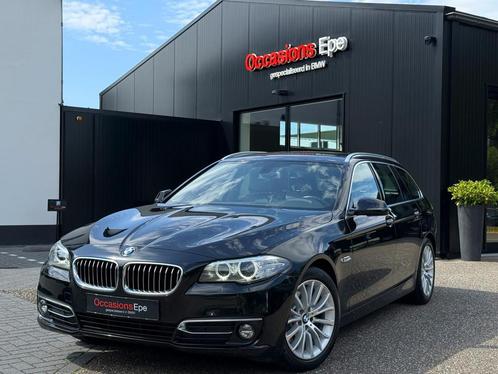 BMW 5-Serie Touring 520i Luxury Line Comfortzetels LCI, Auto's, BMW, Bedrijf, Te koop, 5-Serie, ABS, Adaptive Cruise Control, Airbags