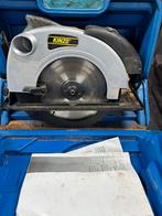 Kinzo Cirkelzaag 1200W 185mm in Koffer, Doe-het-zelf en Verbouw, Gereedschap | Zaagmachines, Ophalen of Verzenden, Gebruikt