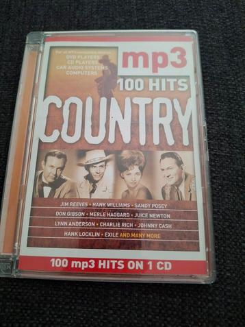100 Country Hits - MP3 CD beschikbaar voor biedingen