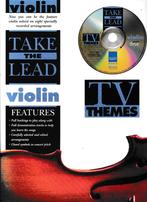 Take The Lead Violin TV Themes met CD ( 3019 ), Viool of Altviool, Les of Cursus, Jazz, Zo goed als nieuw