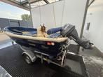 Corsiva 470 sloep + trailer, 15 PK Yamaha, Watersport en Boten, Motorboten en Motorjachten, Ophalen, 10 tot 30 pk, Gebruikt, Snelvarend