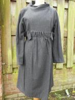 VINTAGE Marni lange jas maat 36 robe manteau lang grijs wol, Verzenden, Maat 36 (S), Grijs, Gedragen
