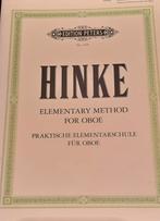Hinke, methode voor hobo, Muziek en Instrumenten, Bladmuziek, Nieuw, Ophalen of Verzenden