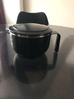 Noodle Bowl | Ramen Bowl | Nieuw | Zwart | Kunststof | 900ml, Ophalen of Verzenden, Nieuw