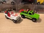 Hotwheels Jeep CJ-7 & Chevrolet C10 Pickup, Ophalen of Verzenden