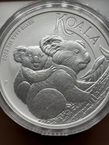 4 x 1oz koala 2023 - .9999 zilveren munt - perth mint beschikbaar voor biedingen