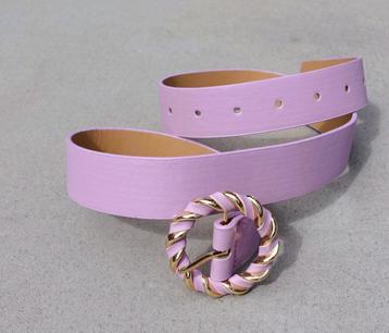 damesriem 225--5 / 100x3,2 cm lila - nieuw / ongebruikt beschikbaar voor biedingen