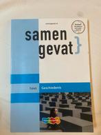 Samengevat geschiedenis havo, Boeken, Ophalen of Verzenden, Zo goed als nieuw, HAVO, Geschiedenis