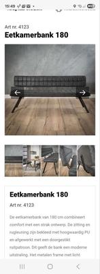 Opkoop partij eetkamer bank nu 249€ uitvoorraad, Ophalen of Verzenden, Nieuw, Bruin, Vijf, Zes of meer stoelen