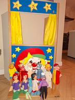 Poppenkast met handpoppen Klaas Vaak & Zeemeermin, Ophalen of Verzenden