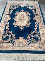 Handgeknoopt vloerkleed 137cm x 198cm kleed Chinese wol, Huis en Inrichting, 100 tot 150 cm, 150 tot 200 cm, Gebruikt, Rechthoekig