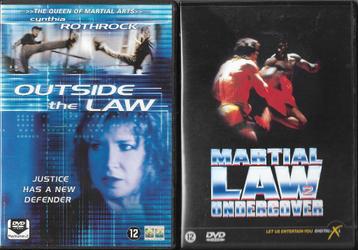 2 DVD's van / met Cynthia Rothrock beschikbaar voor biedingen