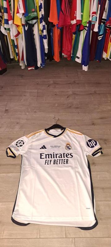 Champions League winnaars shirt Real Madrid 2024 beschikbaar voor biedingen