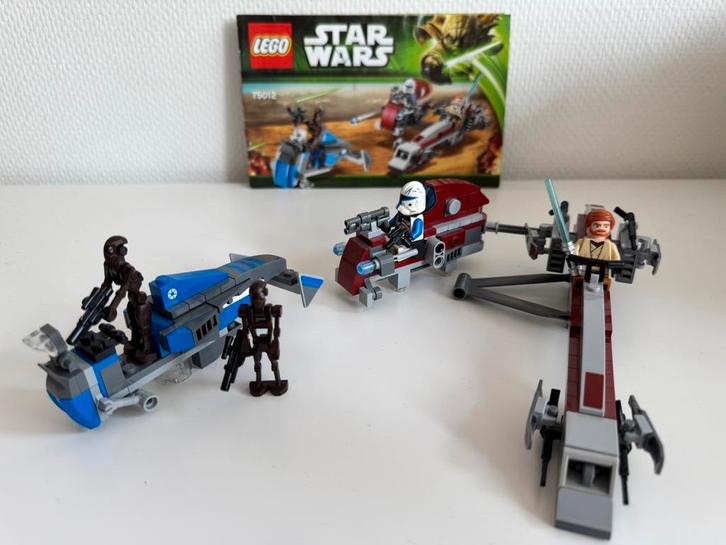 Lego Star Wars - 75012 BARC Speeder, Kinderen en Baby's, Speelgoed | Duplo en Lego, Zo goed als nieuw, Lego, Complete set, Ophalen of Verzenden