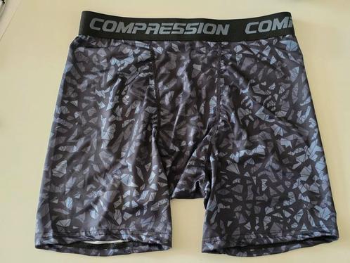 Short (Compression), Kleding | Heren, Sportkleding, Fitness, Maat 48/50 (M), Blauw, Ophalen of Verzenden