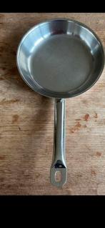 GEZOCHT: SIGG Koekenpan 28cm, Inductieplaat, Ophalen of Verzenden, Zo goed als nieuw, Rvs