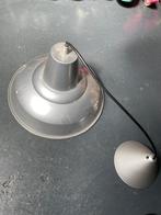 Hang lamp, staal, kleur zilver, diameter 35, Ophalen of Verzenden, Zo goed als nieuw, Metaal, Minder dan 50 cm
