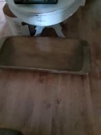 Oude brocante houten grote trog 110 cm lang, Antiek en Kunst, Ophalen