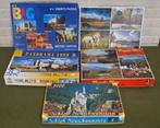 Partij van 13 legpuzzels, Hobby en Vrije tijd, Denksport en Puzzels, Ophalen of Verzenden, 500 t/m 1500 stukjes, Gebruikt, Legpuzzel