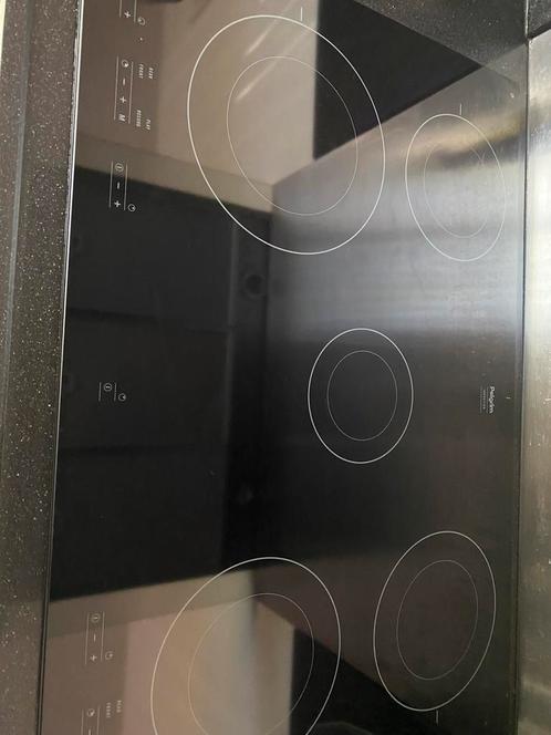 Inbouw Inductie kookplaat 4 pits + 1 warmhoudpit, Witgoed en Apparatuur, Kookplaten, Gebruikt, Inbouw, Inductie, 4 kookzones, Ophalen of Verzenden