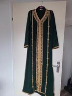 Groene Kaftan met Gouden Details - Maat XS, Ophalen of Verzenden, Maat 34 (XS) of kleiner, Onbekend, Zo goed als nieuw