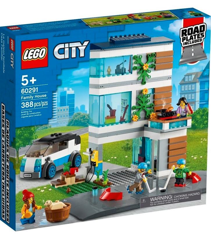LEGO 60291 CITY - Familiehuis (sealed), Kinderen en Baby's, Speelgoed | Duplo en Lego, Nieuw, Lego, Complete set, Ophalen of Verzenden