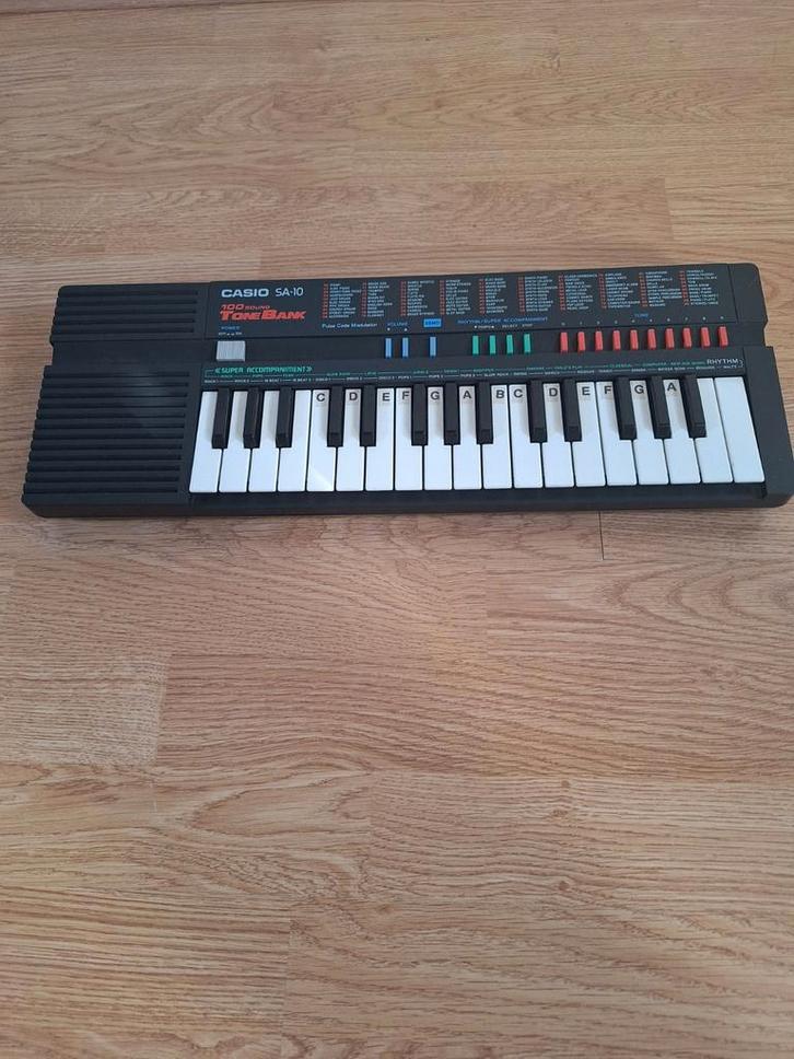 Casio SA-10 Tonebank Keyboard - Vintage!, Muziek en Instrumenten, Keyboards, Gebruikt, Overige aantallen, Casio, Ophalen