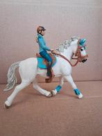 Schleich paard met ruiter, Verzamelen, Ophalen of Verzenden, Zo goed als nieuw