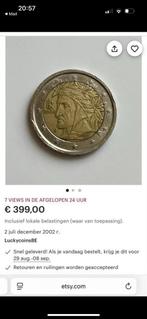 3 Zeldzame 2€ Munten Italië - Dante, Postzegels en Munten, Munten | Europa | Euromunten, Ophalen of Verzenden, Italië, 2 euro