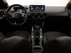 DS DS 3 1.2 Crossback PureTech Bastille Half leder, Camera,, Voorwielaandrijving, Gebruikt, Leder en Stof, Zwart