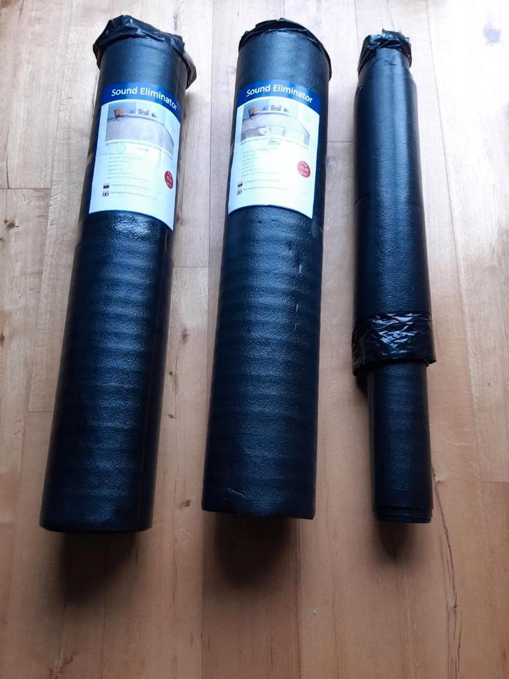 NIEUWE ONDERVLOER VOOR LAMINAAT,  PARKET EN HOUTEN VLOEREN, Huis en Inrichting, Stoffering | Vloerbedekking, Nieuw, Laminaat, Zwart