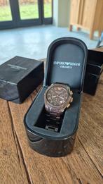 Emporio Armani Ceramica Horloge AR1446, Overige merken, Staal, Staal, Polshorloge