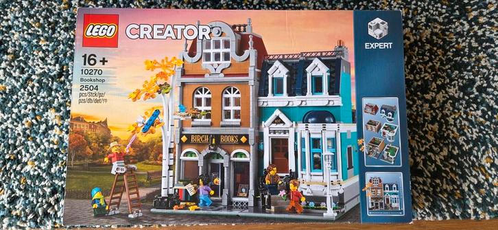 LEGO Creator Expert 10270 Boekenwinkel - Nieuw!, Kinderen en Baby's, Speelgoed | Duplo en Lego, Nieuw, Lego, Complete set, Ophalen of Verzenden