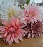 Zijde/kunst bloemen. Chrysanten  78 cm lang in 4 kleuren, Ophalen of Verzenden, Nieuw
