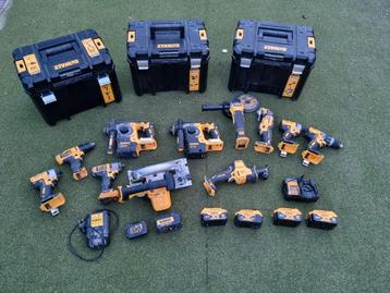 Dewalt Zeer grote partij Dewalt 18 volt en 12 volt machines  beschikbaar voor biedingen