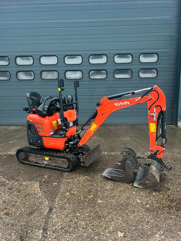 Kubota U10-3 2019 servo Marge!, Zakelijke goederen, Machines en Bouw | Kranen en Graafmachines, Graafmachine, Ophalen