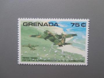 Postzegels Solomon Islands 1976 en Grenada 1990 Forces beschikbaar voor biedingen