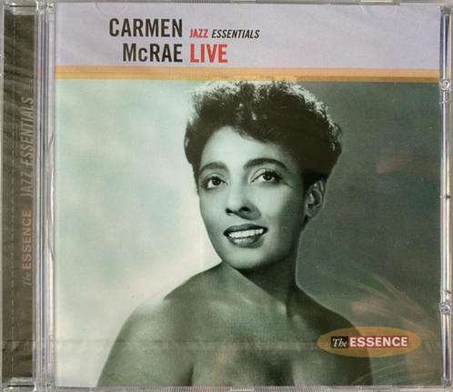 Carmen McRea	Live - Jazz Essentials, Cd's en Dvd's, Cd's | Jazz en Blues, Jazz, Verzenden