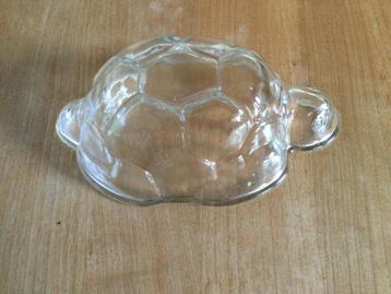 Oude, glazen puddingvorm - Schildpad - Persglas beschikbaar voor biedingen
