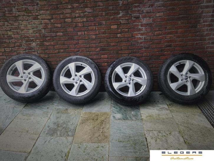 origineel set lichtmetaal audi en div VAG merken, Auto-onderdelen, Banden en Velgen, Banden en Velgen, Zomerbanden, 18 inch, 235 mm