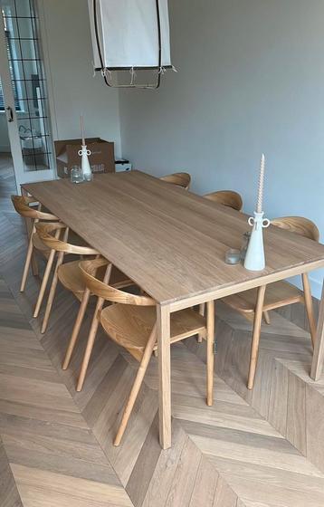 Set van 6 essenhouten eetkamer stoelen - westwing beschikbaar voor biedingen