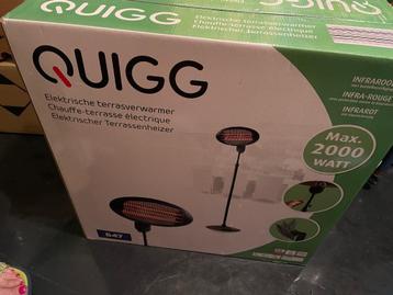 Elektrische terrasverwarmer beschikbaar voor biedingen