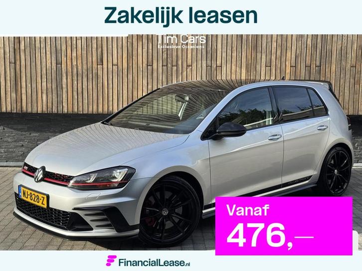 Volkswagen Golf 2.0 TSI GTI Clubsport Automaat | Schaalstoel, Auto's, Volkswagen, Bedrijf, Lease, Financial lease, Golf, ABS, Achteruitrijcamera