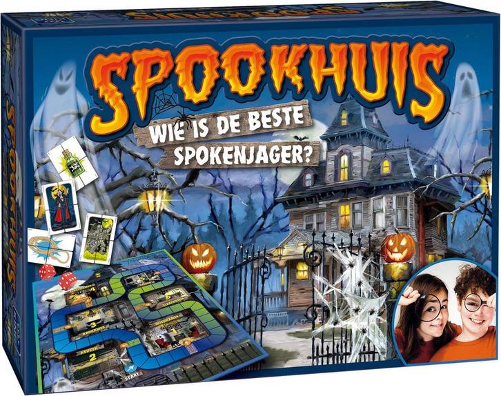King Spookhuis Spel Bordspel, Hobby en Vrije tijd, Gezelschapsspellen | Bordspellen, Zo goed als nieuw, Ophalen of Verzenden
